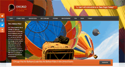 Desktop Screenshot of chicagohotairballoons.com